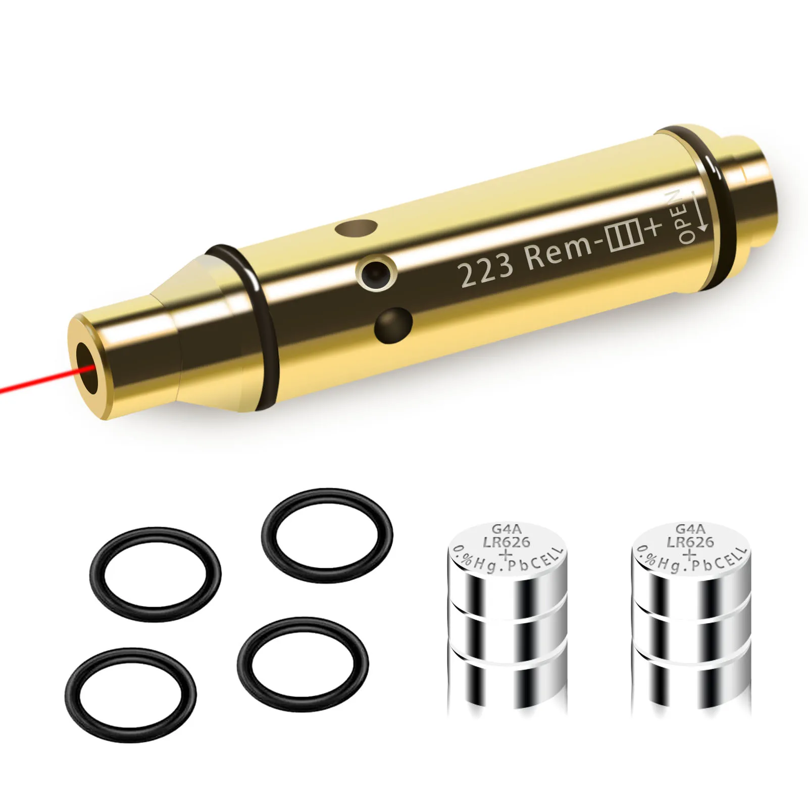 Tactical .223 REM Training Cartridge Dry Fire Red light