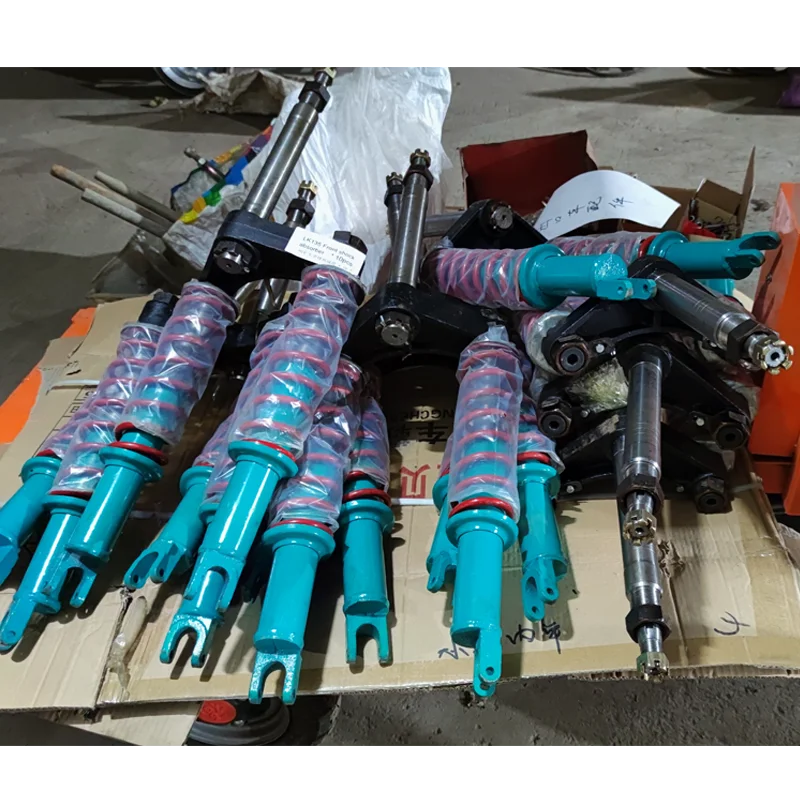 LIANKE company electric mini dumper front shock absorber for load 1T/1.5T/2T