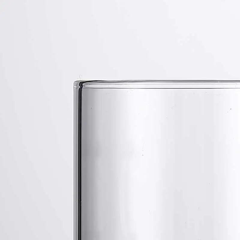 Glassware Supplier Unique Fancy Glass Mugs 130ml Customized LOGO Clear Borosilicate Glass Coffee Tea Cups
