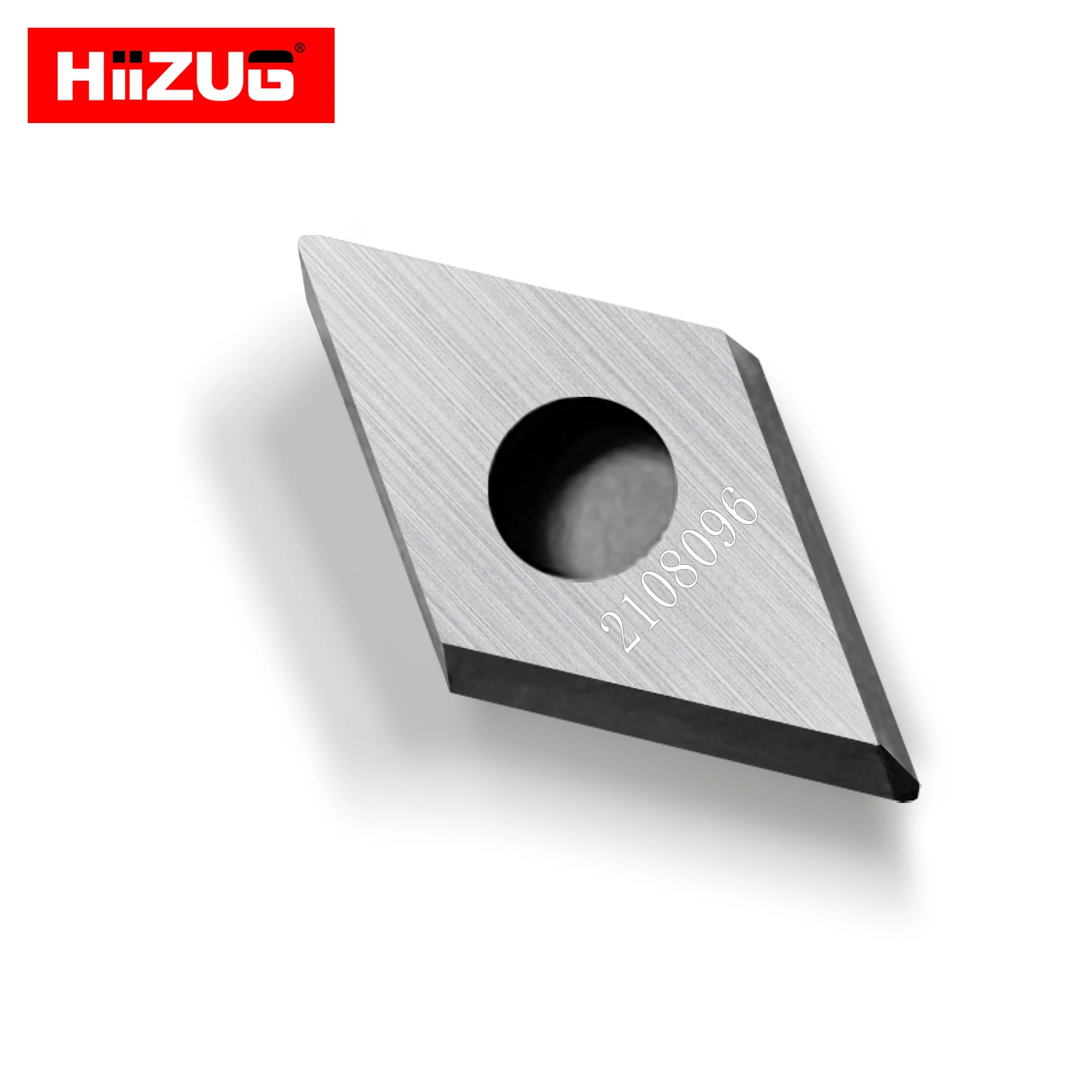 PCD Inserts DCMT11T308 Diamond Cutting Inserts CNC Lathe Cutting PCD Inserts For Aluminum Steel Processing