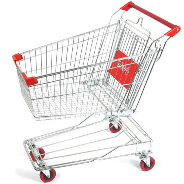 Asian India Popular 80L Store Shopping Trolley