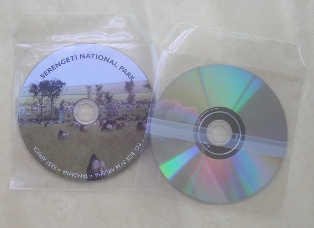 plastic cd dvd plastic sleeve packaging with flap self adhesive pouches