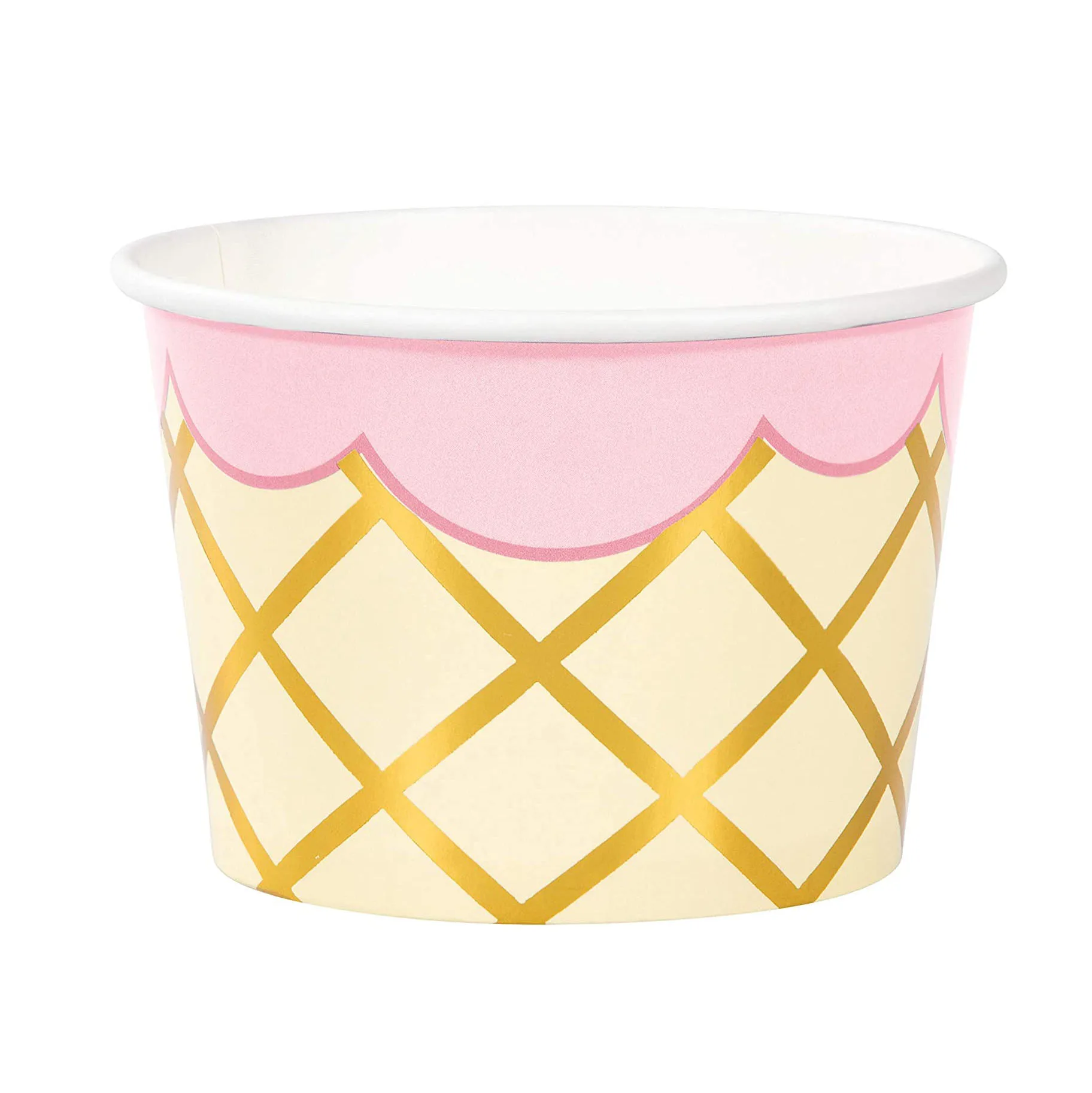 High Quality  Ice Cream Paper Cups with Lid Custom Logo  Paper Cup With Best Price