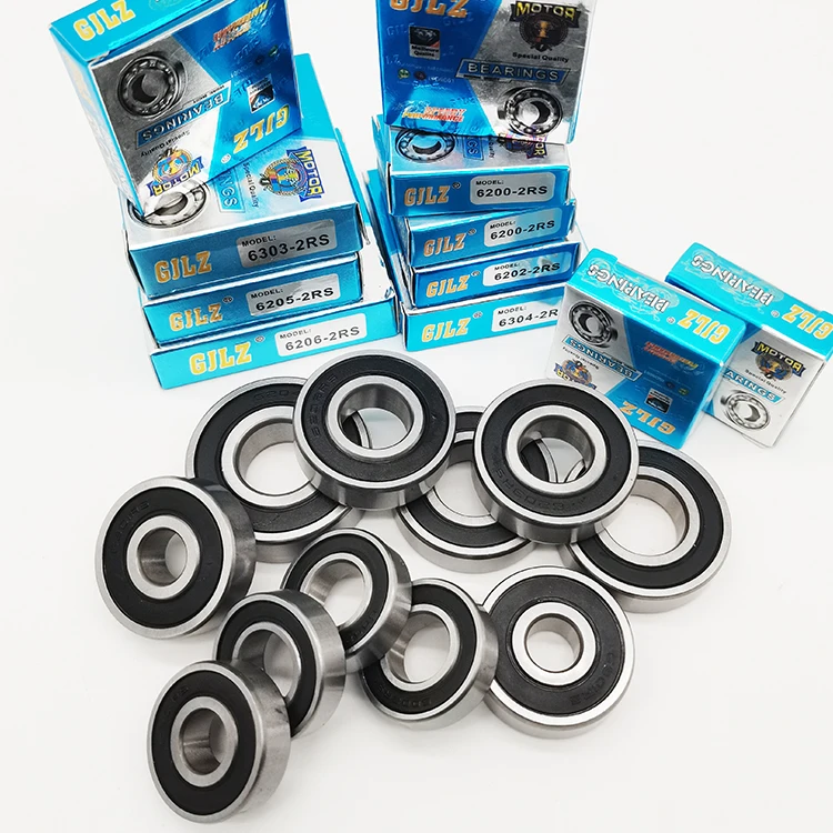 High Precision Factory Price 6204 2RS ZZ Stainless Steel Deep Groove Ball Bearing Motorcycle Bearing