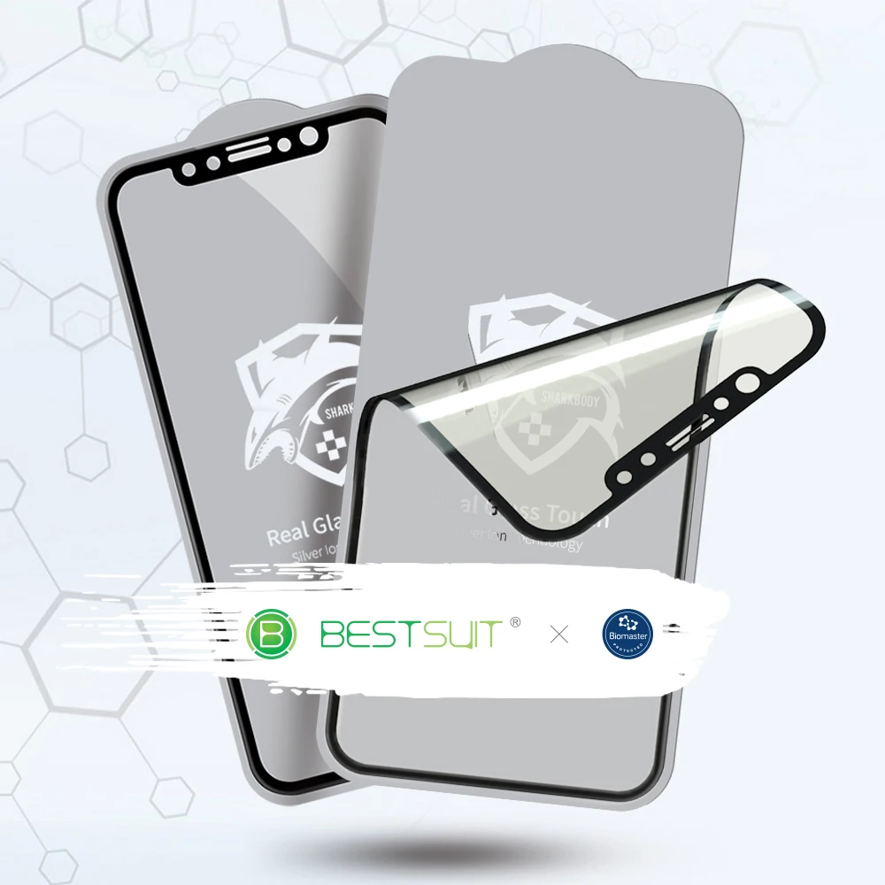 
Anti explosion 2.5d silk print mobile phone screen film anti biomaster screen protector film for iphone 12 series 