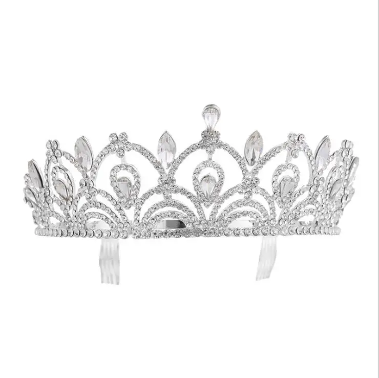 Wedding Bridal Tiaras Pageant Crown for  Wedding Party Decorations Birthday Hairband Prom Tiara