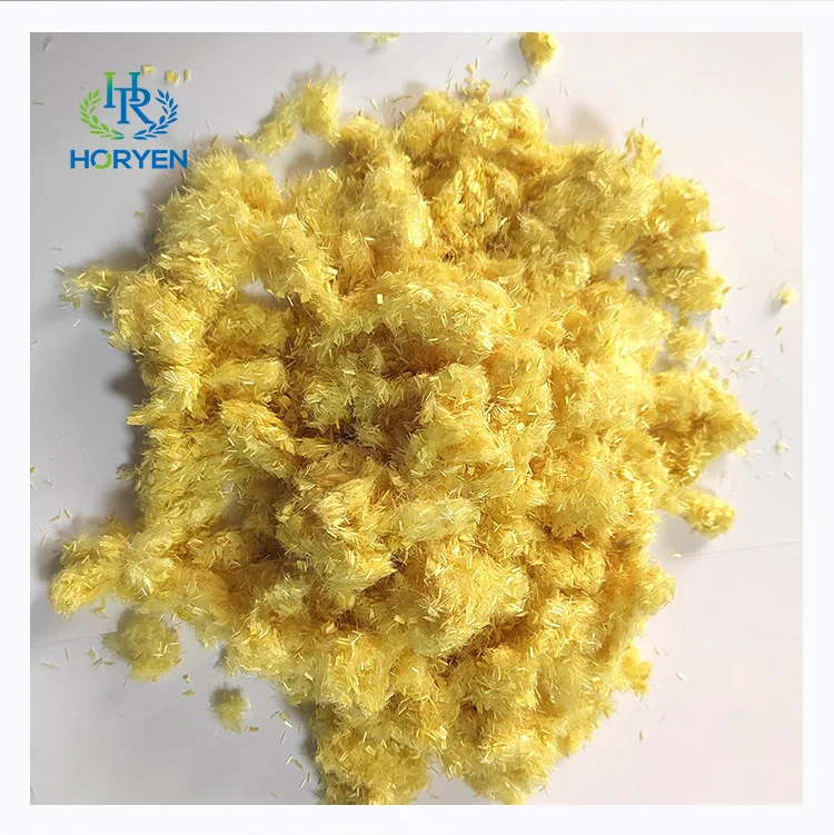 Heat And Chemical Resistance Short Chopped Para Aramid Fiber