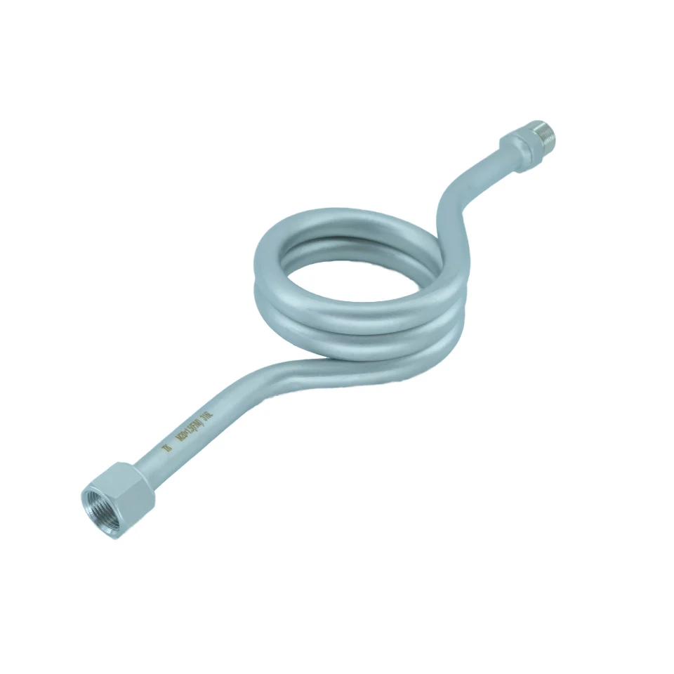 304 pressure gauge transmitter special pipe condensation buffer tube stainless steel buffer tube multiple circles.