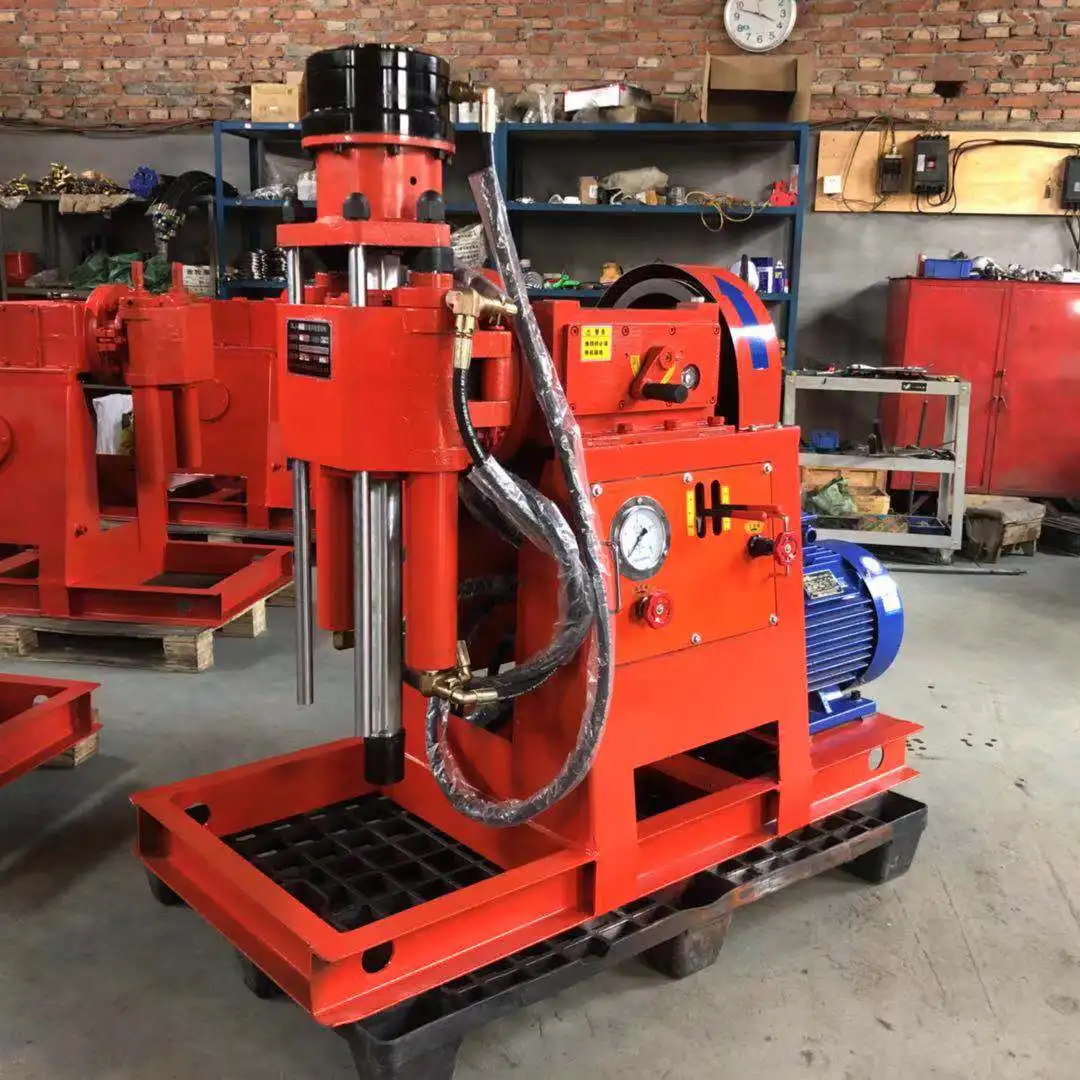 Portable Drilling Rig Hydraulic diesel Engine Soil Drilling Machine