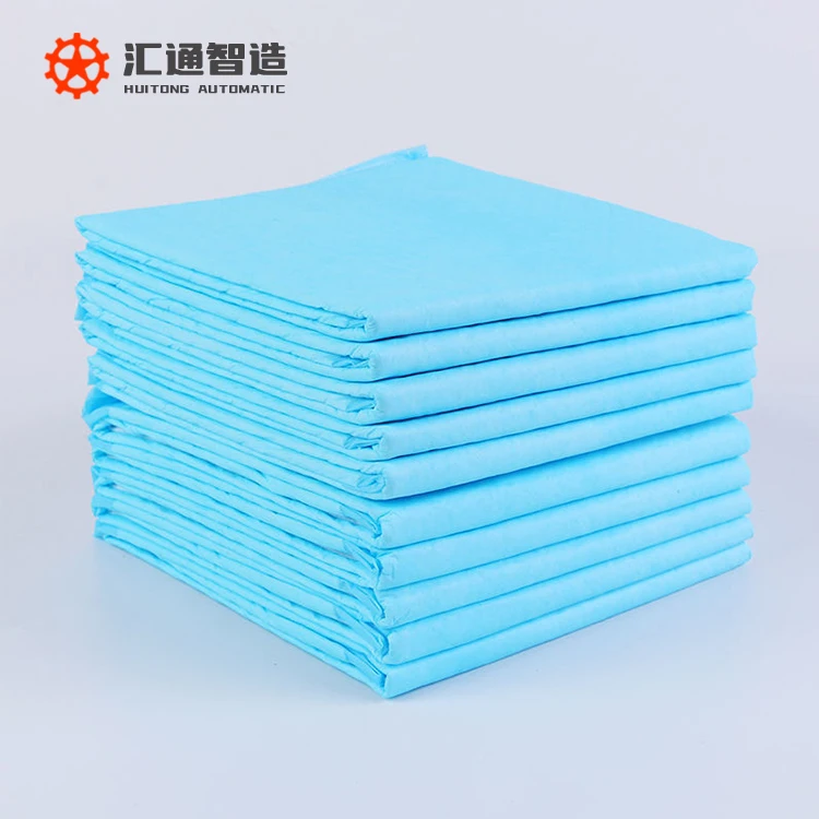 Automatic Under Pad Making Machine medical adult disposable hospital bed underpad make machine