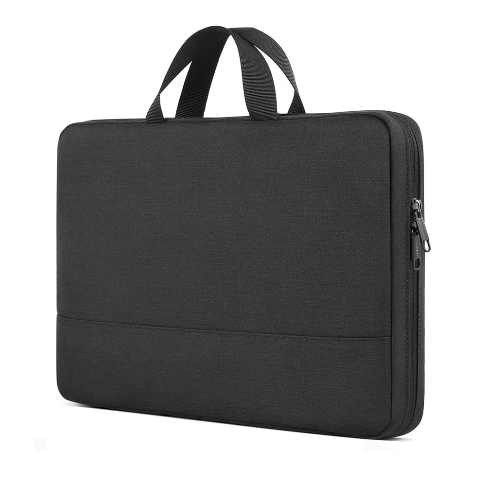 15.6 inch Laptop Sleeve Bag TSA Briefcase Water Resistant Polyester Material Business Organizer Carrying Laptop Bag