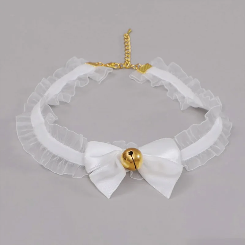 Милая обувь с бантиком в стиле «Лолита»; Колокол кулон Кружевное колье-Чокер Заявление пикантные, с круглой горловиной, платье для костюмированной вечеринки для девочек, для вечеринки, ювелирное изделие в стиле готик-панк