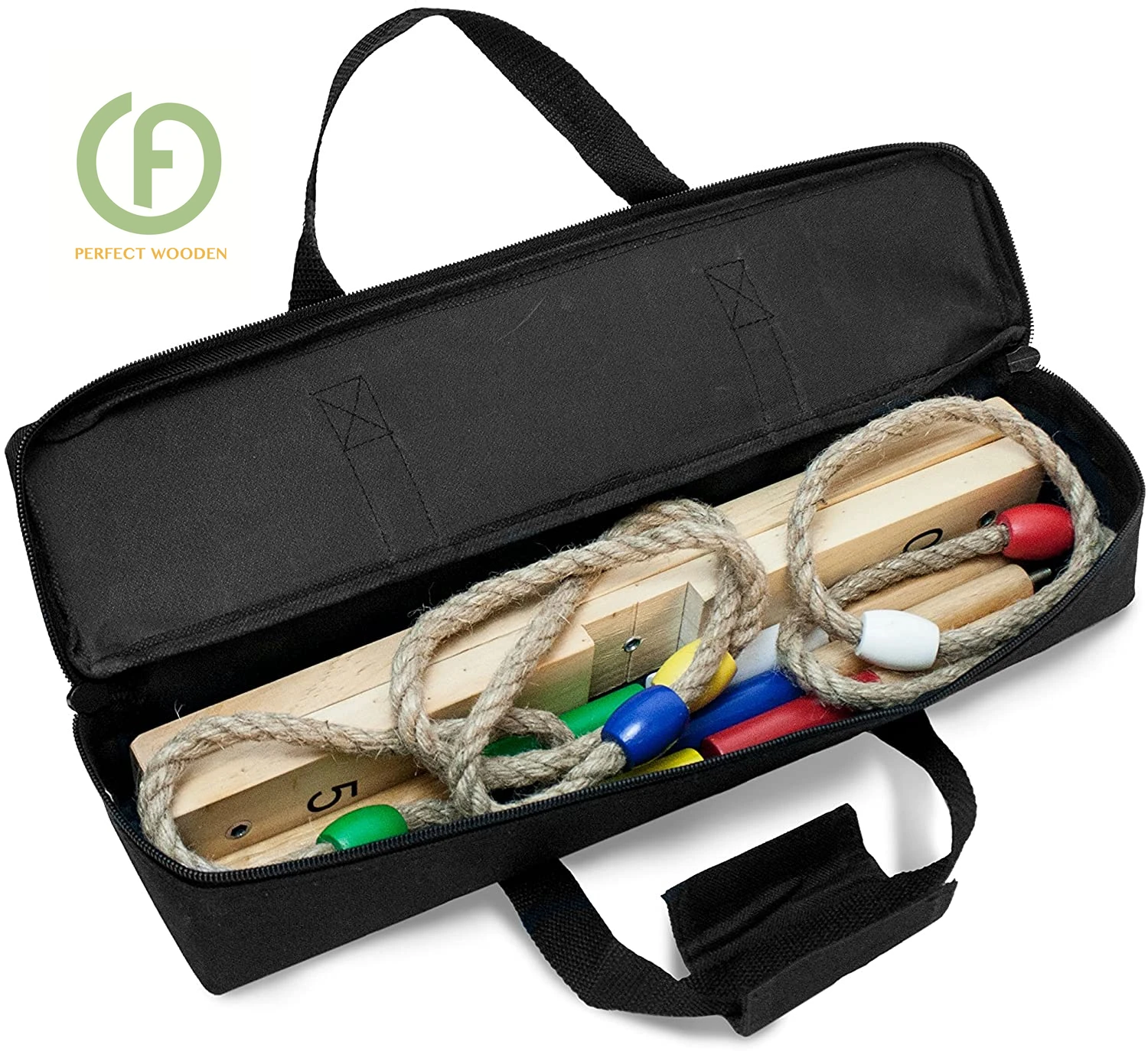 Wooden ring toss Games with good quality outdoor yard playing game customized game set