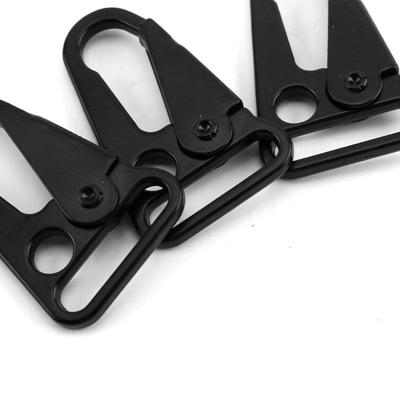 Outdoor tactical nylon ribbon key buckle multifunctional mountaineering olecranon hook wholesale A hair substitute