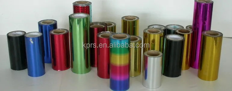 Hot stamping foil for license plate hot stamping machine