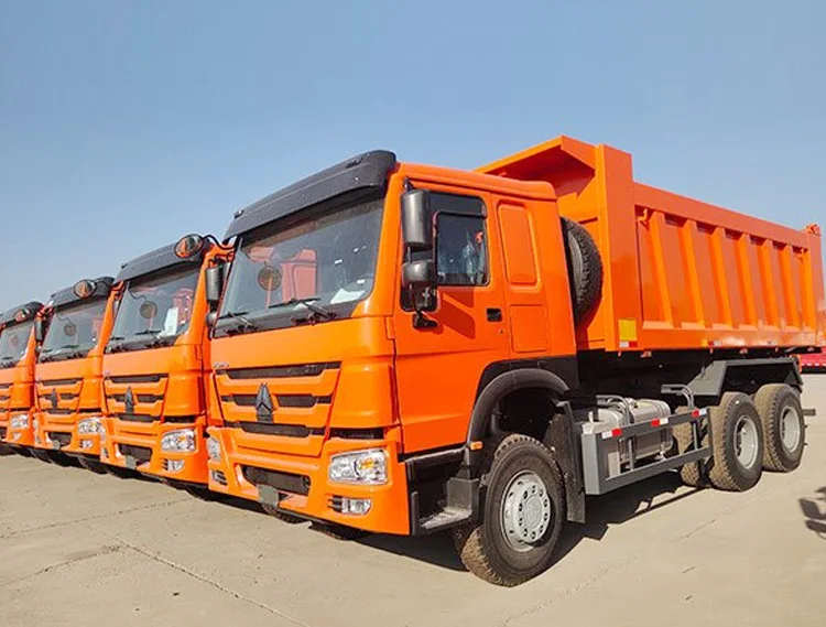 Sinotruck Howo Dump Truck 6x4 371/375hp Diesel Dump Truck  10 wheels for mining work howo truck price