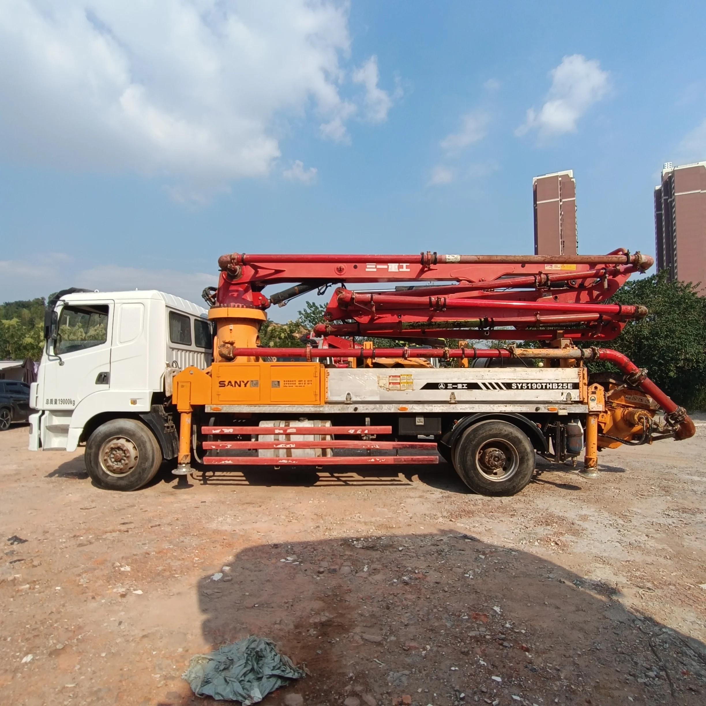 High Quality Custom Trade-In Options Available Customers Looking Upgrade Equipment Efficiently Used Concrete Pump Truck