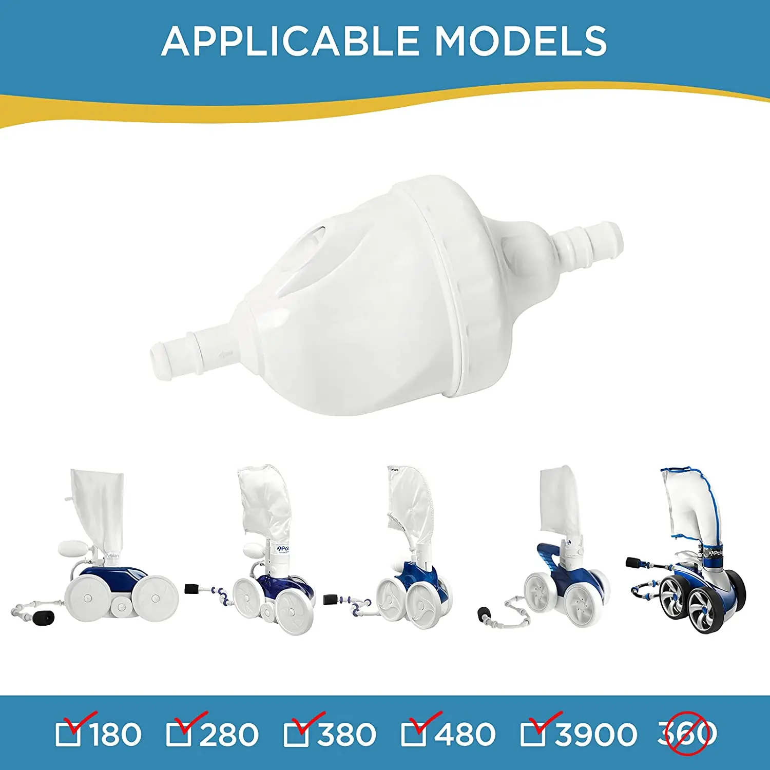 Swimming Pool Accessories G52 Backup Valve Replacement Part