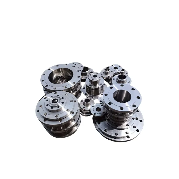 Customized Wholesale CNC Machining Forged Stainless Steel Weld Neck Flange