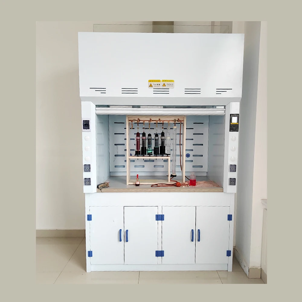 Wholesale laboratory equipment Conventional fume hood for chemical, PP Fume hood laboratory funiture price