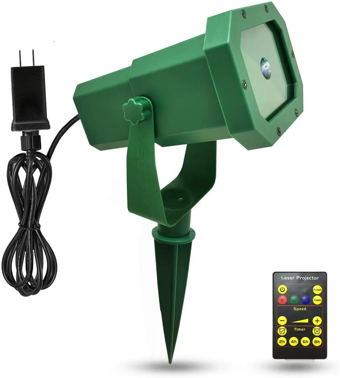 Outdoor Indoor Green Laser Light Projector DJ Lights RGB Remote Control Christmas Projection Stage Disco Lights