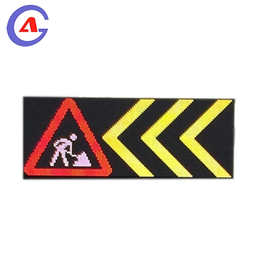 Traffic Safety Information Sign Dot Matrix Wireless IP Connection Program LED Variable Message Sign Dynamic Display Sign Board