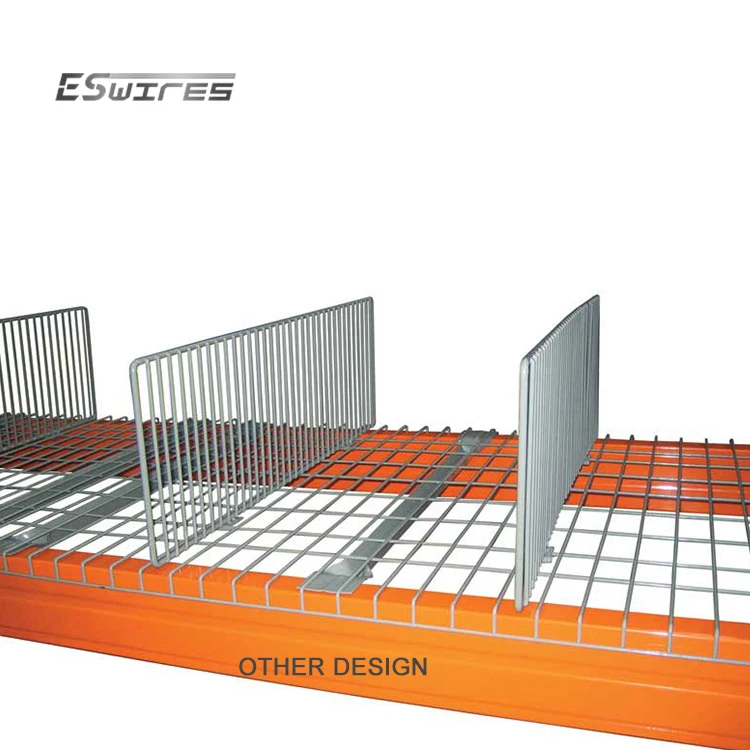 Навесные разделители из оцинкованной металлической проволочной сетки для склада