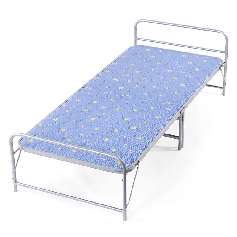 Оптовая продажа, складная кровать, матрас из пенопласта для гостей, портативная мебель для сна