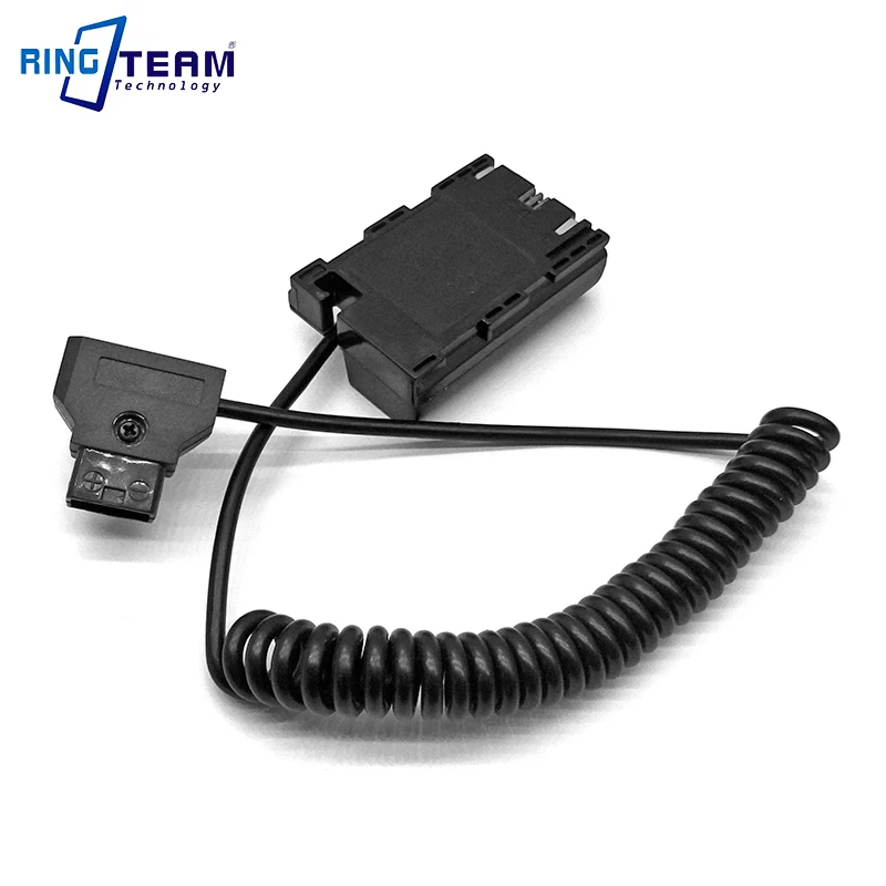 Адаптер-муфта постоянного тока адаптер-манекен аксессуар для аккумулятора D-Tap к LP-E6 адаптер-муфта полностью декодированный фиктивный батареи