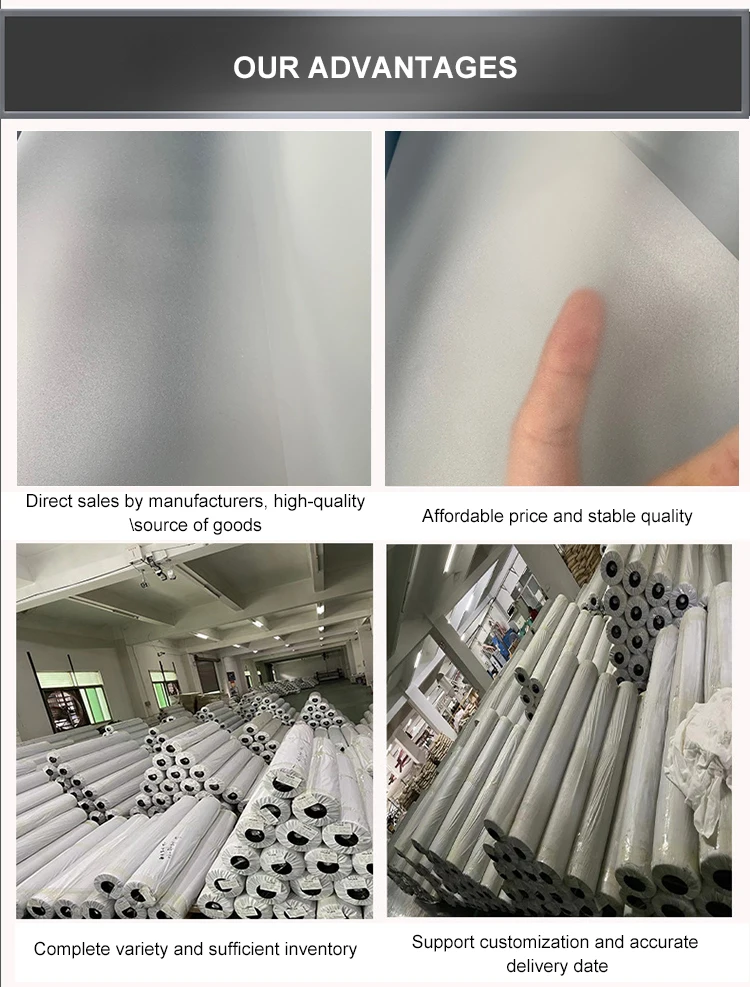 Customized Glossy  Soft Pvc Film Roll waterproof high quality pvc film  for handbags airbags table sheet business card