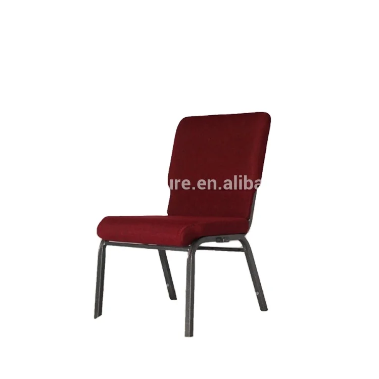 2021 New style cheapest modern Fabric seat hotel chair / church chair