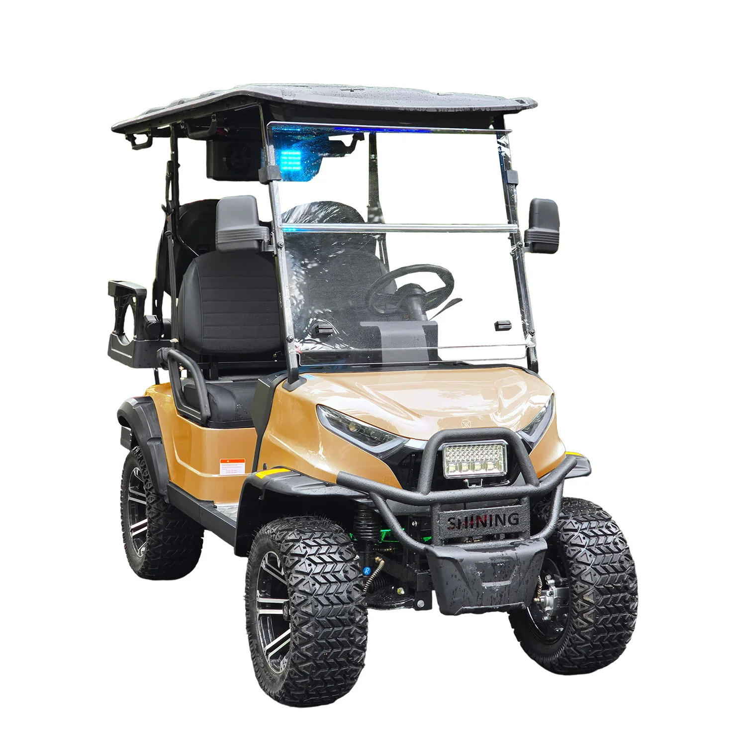 Shining brand 48v  electric bag golf cart battery electric lithium battery 4 seater golf cart