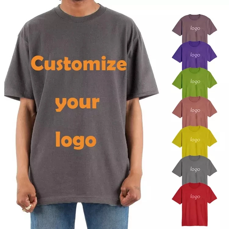 Wholesale Men Plain 200Gsm Heavyweight Tshirts beijing 2022 shirt xl xxl xxxl plus size mens shirts