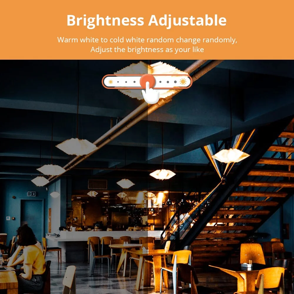  Умная лампа накаливания Benexmart Edison A95 E27 CCT 2700K Wi-Fi светодиодная с регулируемой яркостью не требуется концентратор совместима Alexa Google Assistant