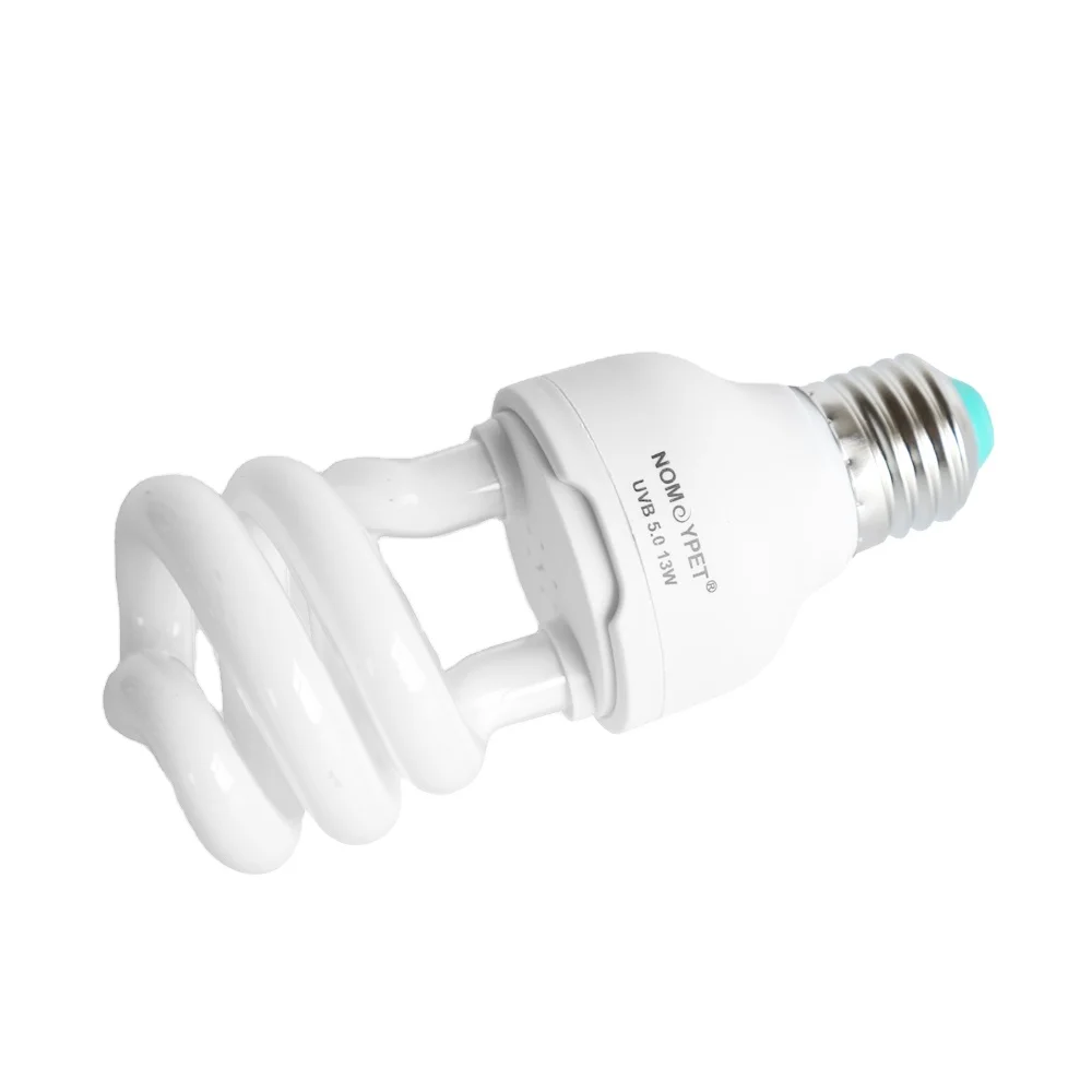 Nomoy Pet Reptile lamp UVB 10.0 26 w energy-saving lamps Lamp For Reptile Lighting ND-09 reptile accessories