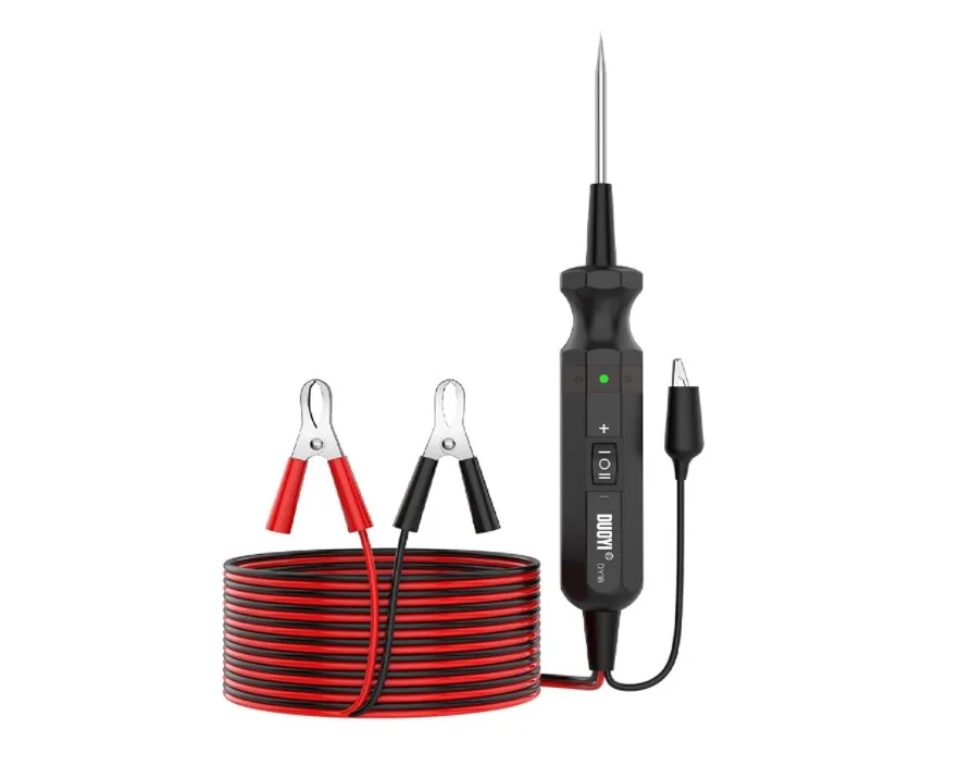DUOYI DY18 Car Circuit Tester Power Probe Car Diagnostic Tool Electric Voltage Integrated Scanner for 12V Car 24V Heavy Truck
