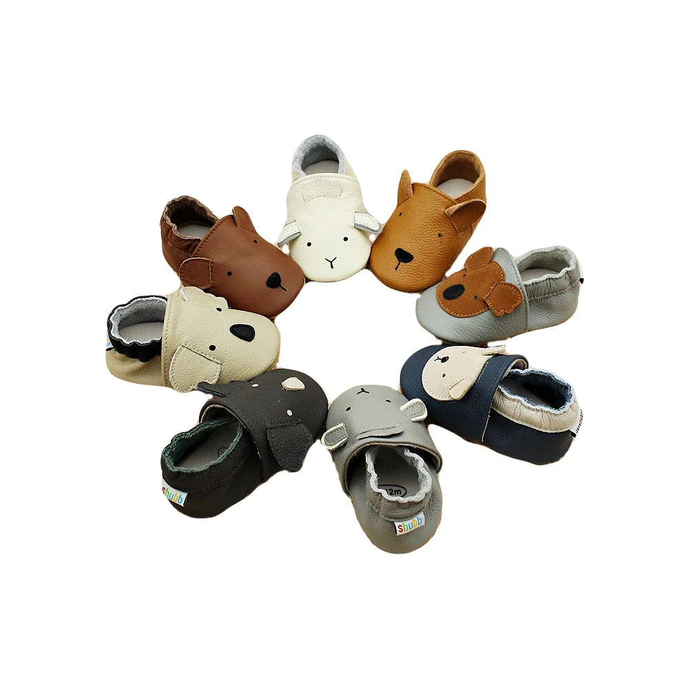 New fashion spring and autumn baby soft-soled cowhide toddler shoes for babies