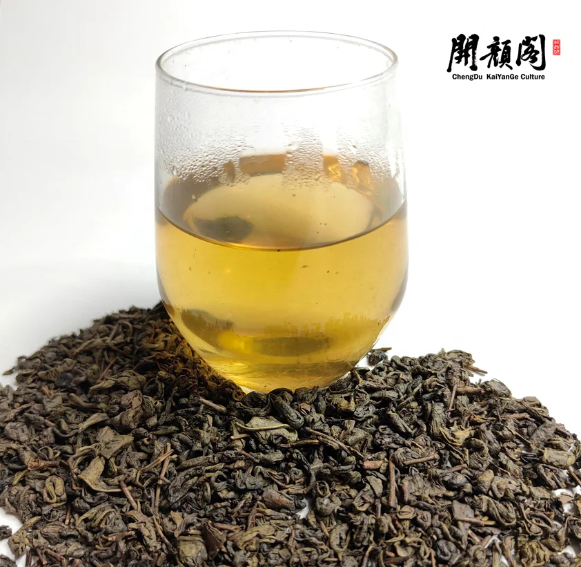 KAIYANGE Tea Vert De Chine Organic Private Label Leaf Tea Bags 9374 Africa Loose Factory Wholesale Green China 11 - 20 Years