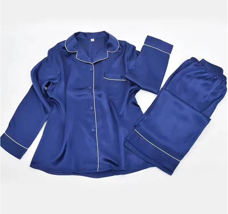 Factory Silk Pajamas Customized Womens Pyjama High Quality Undefined Clothing Supplier China Digital Printing Woven Satin