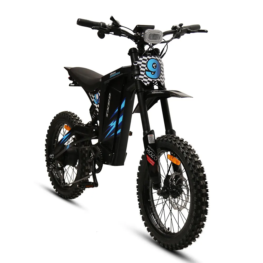 TXED 20 inch high quality Electric 1000w power motor bicycle e dirt bike 52V Alloy frame full suspension electric off-road bike