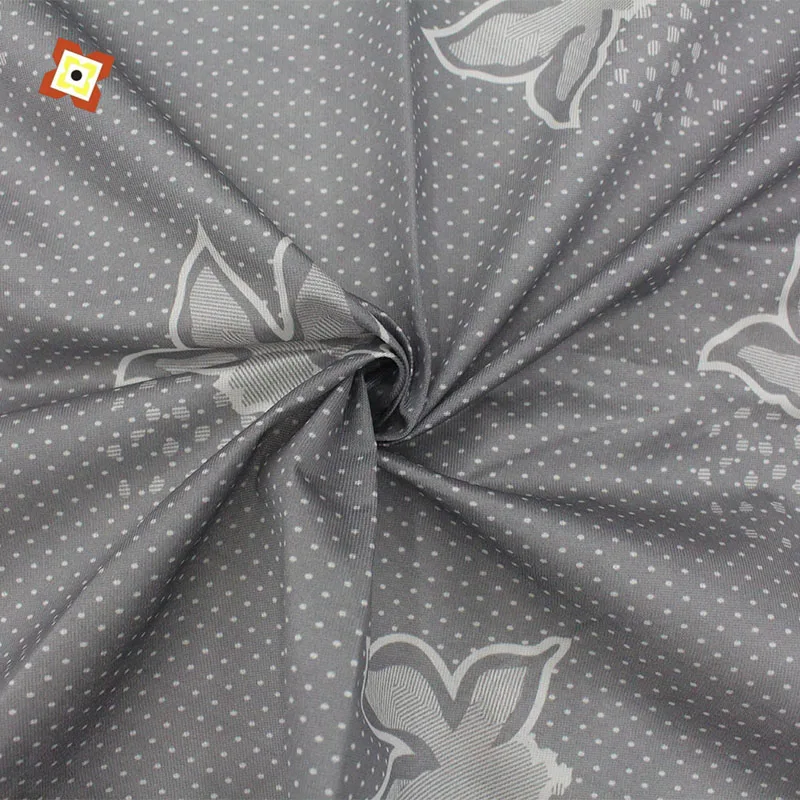 Factory direct sales 210cm wide warp knitted printed mattress fabric polyester superfine fiber fabric printed woven fabric