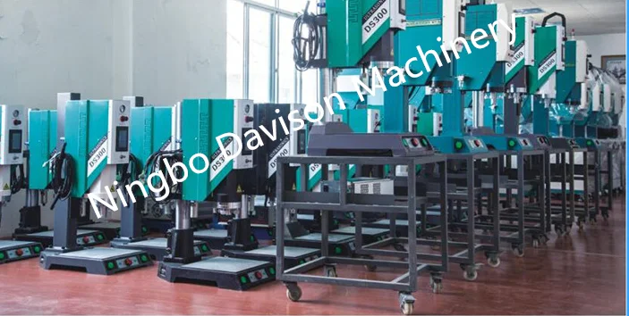 vertical blind ultrasonic welding equipment