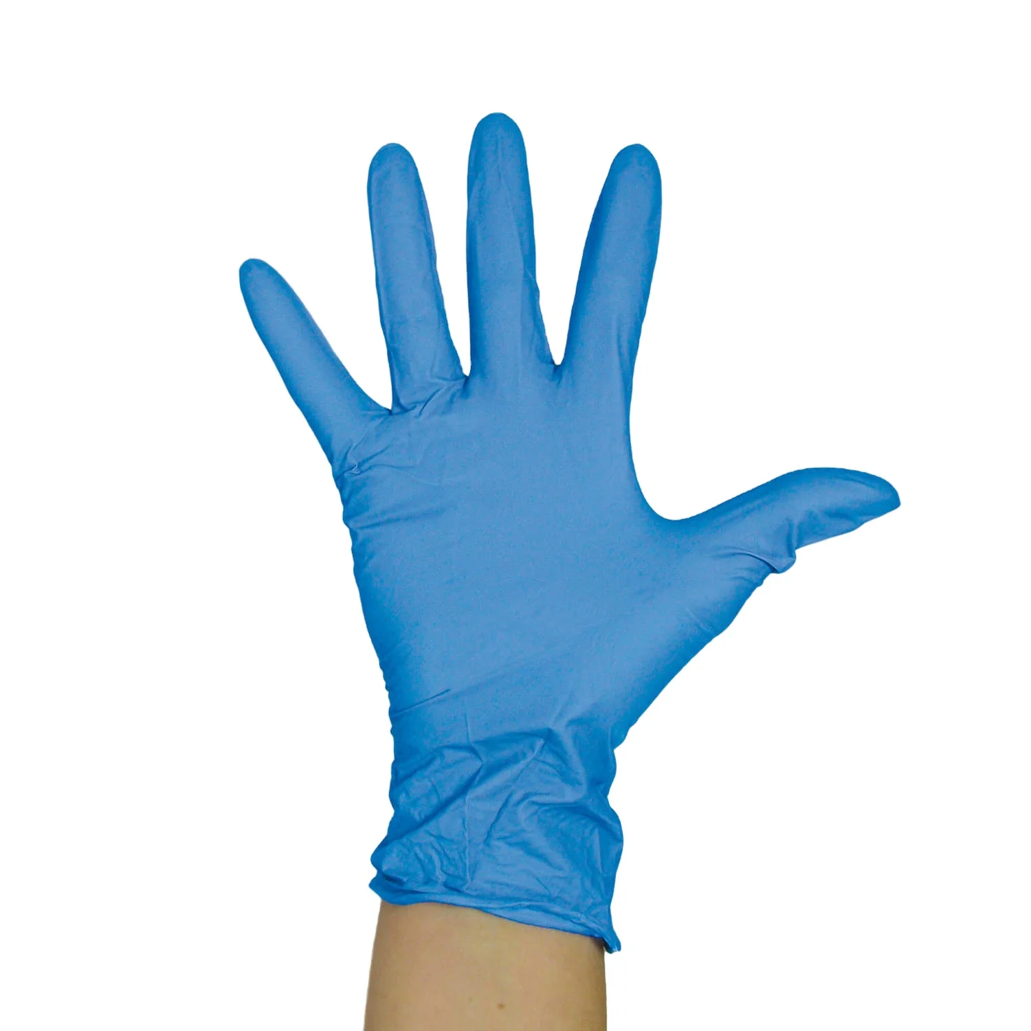 China Manufacturer Waterproof Protection Surgi Disposable Medical Examination Nitrile Gloves Disposable Pink Powder Free