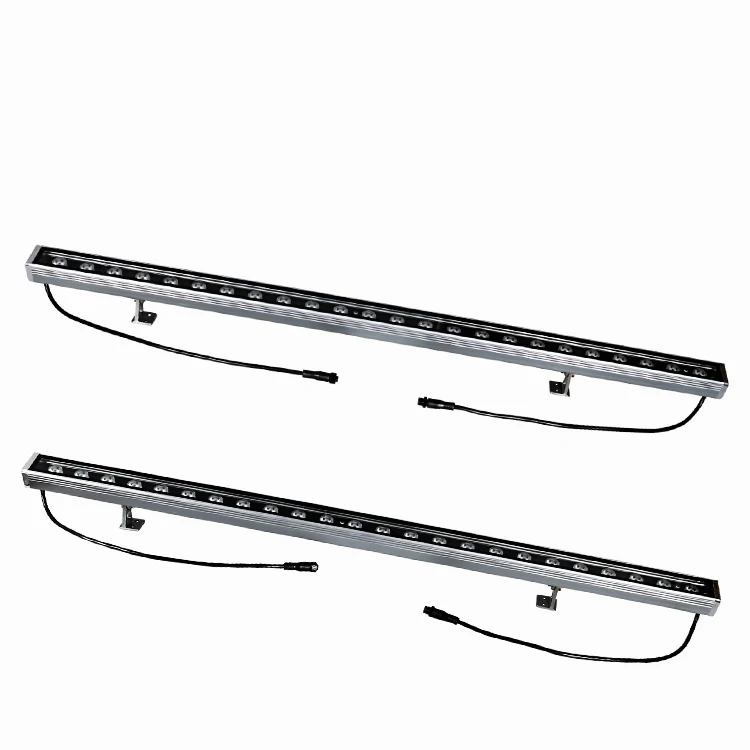 High Brightness Aluminium DMX 28 Watt Waterproof RGBW RGB Led Wall Washer Bar