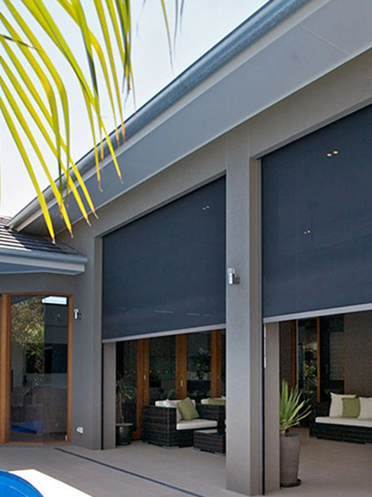 remote control aluminum blinds outdoor blinds with zip track system