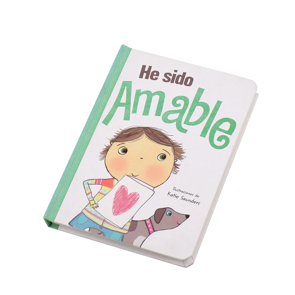 China Factory Custom Hardback Book Full Color Hardcover Children Learning Educational Book Printing