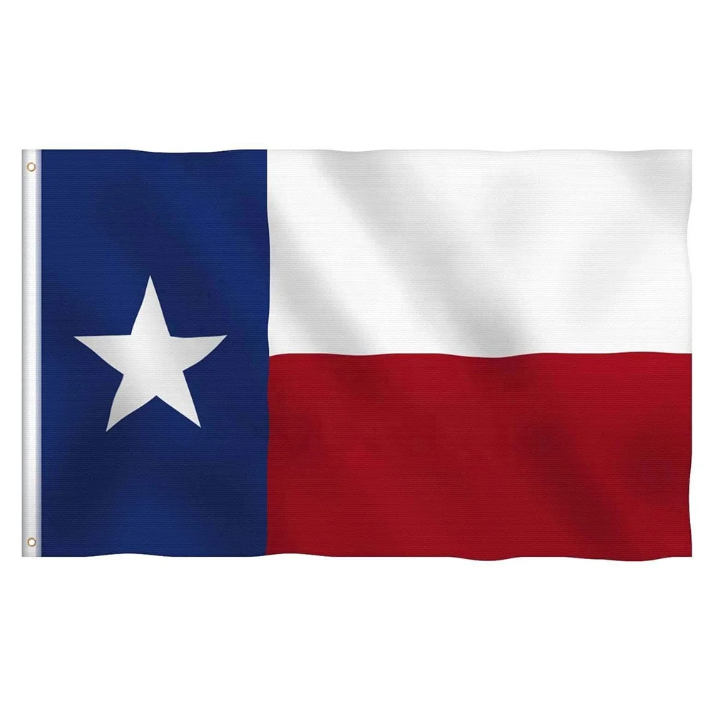 Best Quality 3x5ft Large Digital Printing Polyester National Country Texas State Flag