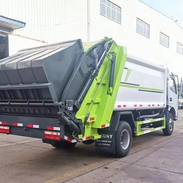 Китай Dongfeng 8 м3 уплотнитель мусоровоз для сбора мусора самосвал