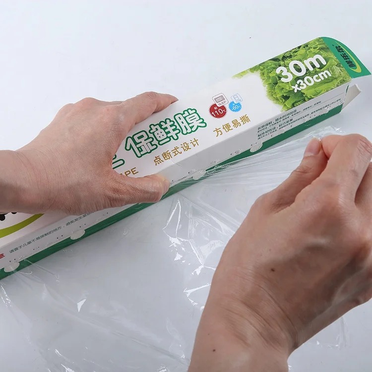 Food Fresh Wrap Triangle Plastic Wrap Dispenser Cling Film Roll Dispenser