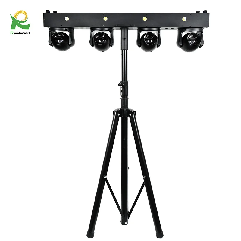 Professional 4*25w with stand dmx disco lights led moving head night club rgbw disco dj lights
